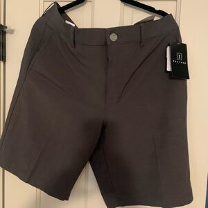 PGA Tour Charcoal Stretch Shorts